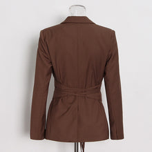 Load image into Gallery viewer, Brown Cotton Suit
