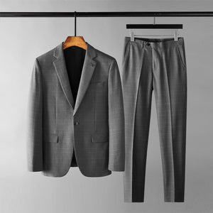 Plaid Suit Set